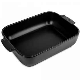 Форма для запекания Peugeot Appolia Plat four céramique rectangle noir satin 61494