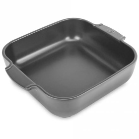 Форма для запекания Peugeot Appolia Plat four céramique carré gris 61975