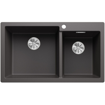 Кухонная мойка Blanco Pleon 9 Silgranit Rock Grey 527638