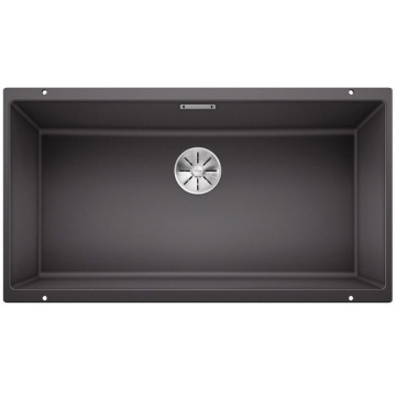 Кухонная мойка Blanco Subline 800-U Silgranit InFino Rock Grey 523142