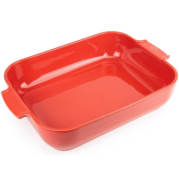 Форма для запекания Peugeot Appolia Plat four c&eacute;ramique rectangle rouge 60015