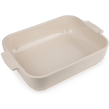 Форма для запекания Peugeot Appolia Plat four c&eacute;ramique rectangle &eacute;cru 60046