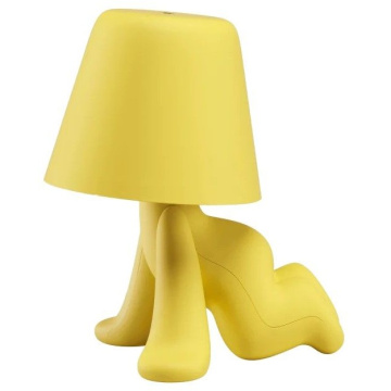 Настольная лампа Qeeboo Sweet Brothers Ron Yellow Table Lamp 43006RN-YE