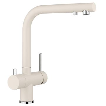 Кухонный смеситель Blanco Fontas II Silgranit-Look Soft White 526943