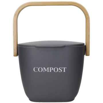 Ведро для мусора KitchenCraft Natural Elements Grey Compost Bin NECOMPGRY
