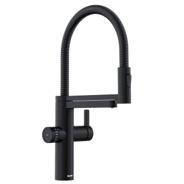 Кухонный смеситель Blanco Evol-S Pro drink.filter Black Matt 526636