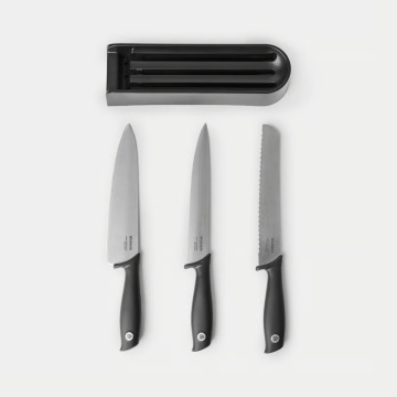 Набор ножей Brabantia Drawer Knife Block plus Knives Tasty+ Dark Grey 123023