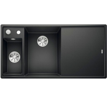 Кухонная мойка Blanco Axia III 6S Silgranit InFino Anthracite 524653