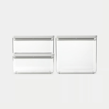 Набор банок Brabantia Stackable Canister Set Tasty+ Light Grey 230806