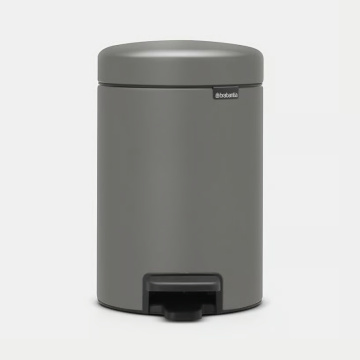 Ведро для мусора Brabantia NewIcon Pedal Bin Mineral Concrete Grey 126260