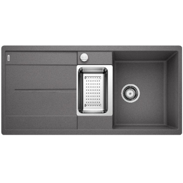 Кухонная мойка Blanco Metra 6S-F Silgranit Rock Grey 519118