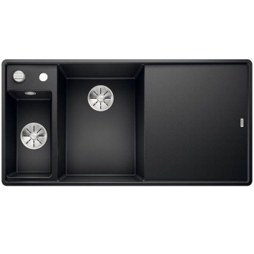 Кухонная мойка Blanco Axia III 6S-F Silgranit InFino Anthracite 524669