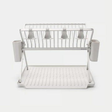 Сушилка для посуды Brabantia Foldable Dish Drying Rack SinkSide Large Light Grey 139444