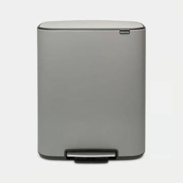 Ведро для мусора Brabantia Bo Pedal Bin Mineral Concrete Grey 211348