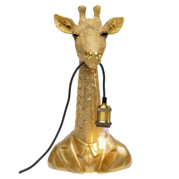 Настольная лампа KARE Tischleuchte Animal Giraffe Gold 53710