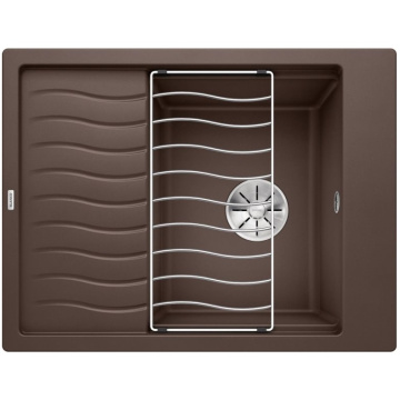 Кухонная мойка Blanco Elon 45 S Silgranit InFino Coffee 524823