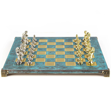 Шахматы Manopoulos Classic Metal Staunton Chess Set S34TIR