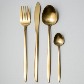 Набор столовых приборов Herdmar Grace Casual Gold PVD Cutlery Set 2370000-gld