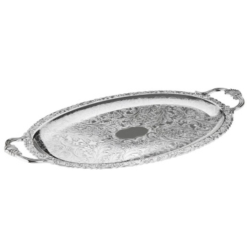 Поднос с ручками Queen Anne Oval Tray/Handles 0/6161