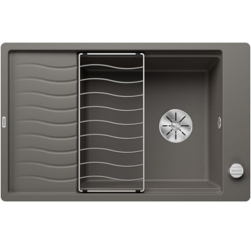 Кухонная мойка Blanco Elon XL 6 S-F Silgranit InFino Volcano Grey 527254