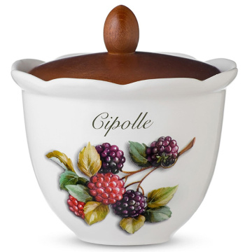 Ёмкость для лука Nuova Cer Frutti di Bosco Barattolo Cipolle 7384-FBO