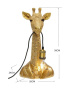 Настольная лампа KARE Tischleuchte Animal Giraffe Gold 53710. фото 5