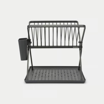 Сушилка для посуды Brabantia Foldable Dish Drying Rack SinkSide Small Dark Grey 139406
