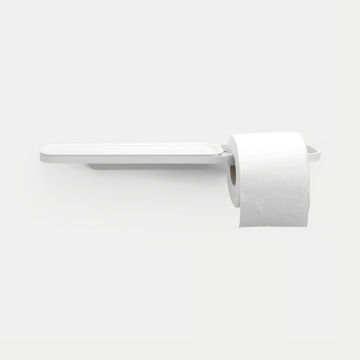 Держатель для туалетной бумаги Brabantia MindSet Toilet Roll Holder with Shelf Mineral Fresh White 303142