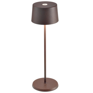 Настольная лампа Zafferano Olivia Corten Table Lamp LD1850R3
