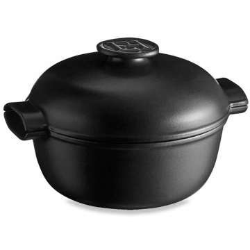 Кастрюля с крышкой Emile Henry Petite Cocotte Delight Ardoise EH776640