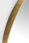 Зеркало KARE Spiegel Curve Brass 85278. фото 3