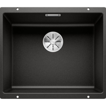 Кухонная мойка Blanco Subline 500-U Silgranit InFino Black 525995
