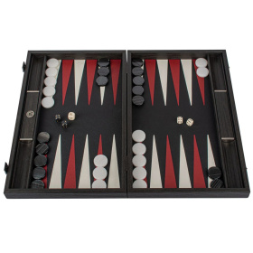 Нарды Manopoulos Premium Handcrafted Leatherette Crocodile Tote Backgammon Set BDE1CRD