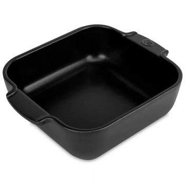 Форма для запекания Peugeot Appolia Plat four c&eacute;ramique carr&eacute; noir satin 61555