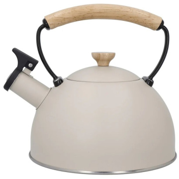 Чайник со свистком KitchenCraft La Cafetière Latte Whistling Kettle with Wooden Handle LCWHKETLAT