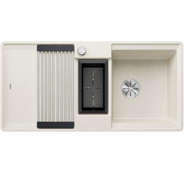 Кухонная мойка Blanco Adira 6 S-F Silgranit Soft White 527614