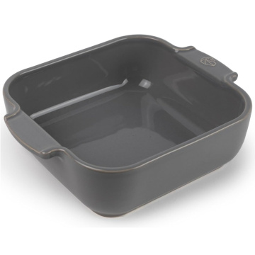 Форма для запекания Peugeot Appolia Plat four c&eacute;ramique carr&eacute; gris 61951