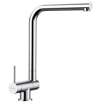 Кухонный смеситель Blanco Laressa-F Lever Left Galvanic Chrome 521546