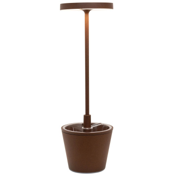 Настольная лампа Zafferano Poldina Reverso Corten Table Lamp LD0420R3