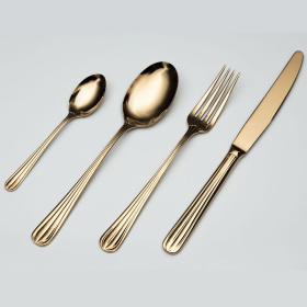 Набор столовых приборов Belo Inox Duo Gold Cutlery Set DUOTG