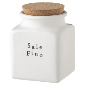 Банка для соли Nuova Cer Easy Barattolo Sale Fino bianco 9064/4-EAW