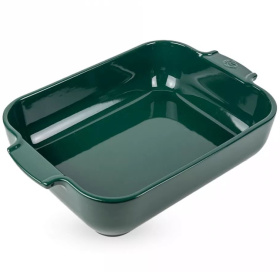 Форма для запекания Peugeot Appolia Plat four céramique rectangle vert forêt 62088