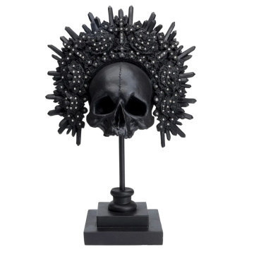 Фигурка KARE Deko Objekt King Skull Schwarz 52821