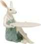 Мелочница KARE Deko Figur Lady Rabbit Tray 56920. фото 4