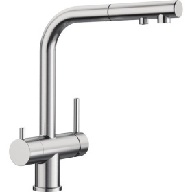 Кухонный смеситель Blanco Fontas-S II PVD Steel 525199