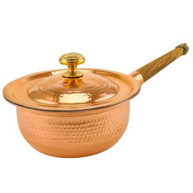 Ковш с крышкой Кольчугинский Мельхиор KM111735