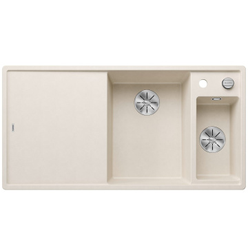 Кухонная мойка Blanco Axia III 6S Silgranit InFino Soft White 527046