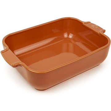 Форма для запекания Peugeot Appolia Plat four c&eacute;ramique rectangle terracotta 61098