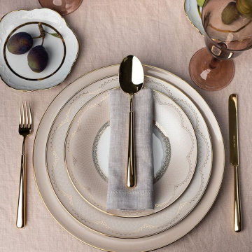Набор столовых приборов Belo Inox Rubi Gold Cutlery Set RBG