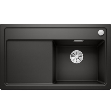 Кухонная мойка Blanco Zenar 45S Silgranit InFino Black 526037